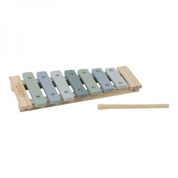 Holzxylophon, blau Holzxylophon, blau